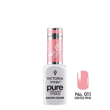 Victoria Vynn Pure Creamy Hybrid Gel 011 Gentle Pink - product colour shown on a white background