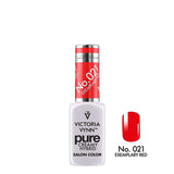 Victoria Vynn Pure Creamy Hybrid Gel 021 Exemplary Red - product colour shown on a white background