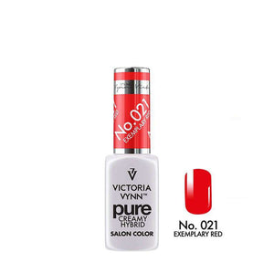 Victoria Vynn Pure Creamy Hybrid Gel 021 Exemplary Red - product colour shown on a white background