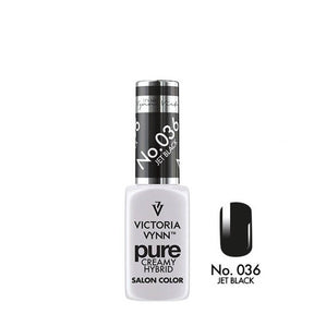 Victoria Vynn Pure Creamy Hybrid Gel 036 Jet Black - product colour shown on a white background