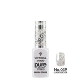 Victoria Vynn Pure Creamy Hybrid Gel 039 Luxury Silver - product colour shown on a white background