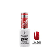 Victoria Vynn Pure Creamy Hybrid Gel 048 Red Obsessed - product colour shown on a white background