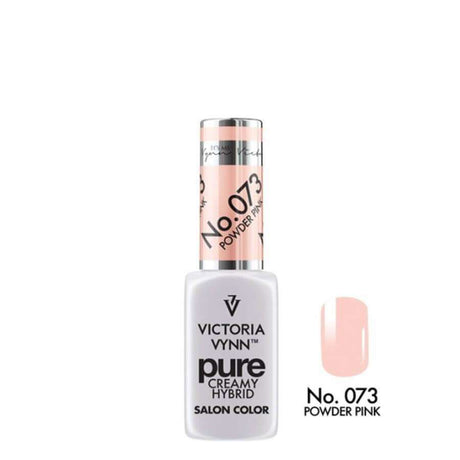 Victoria Vynn Pure Creamy Hybrid Gel 073 Powder Pink - product colour shown on a white background