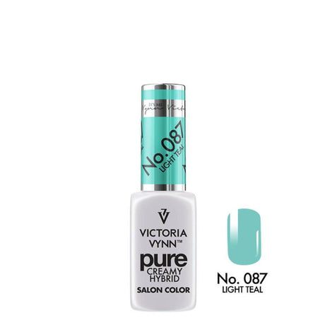 Victoria Vynn Pure Creamy Hybrid Gel 087 Light Teal - product colour shown on a white background