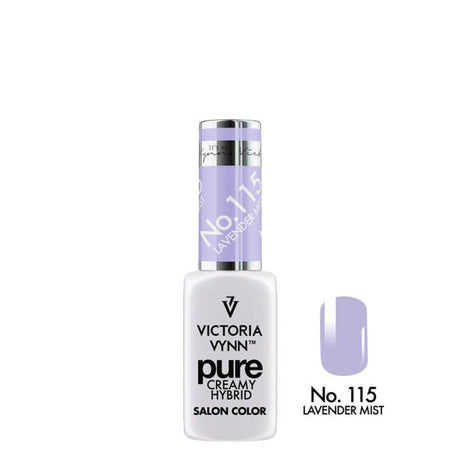 Victoria Vynn Pure Creamy Hybrid Gel 115 Lavender Mist - product colour shown on a white background