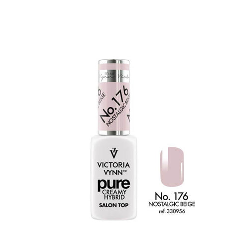 Victoria Vynn Pure Creamy Hybrid Gel 176 Nostalgic Beige - product colour shown on a white background