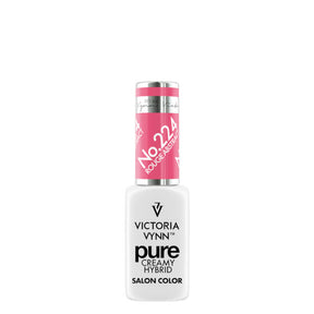 Victoria Vynn Pure Creamy Hybrid Gel 224 Rouge Abstract - product colour shown on a white background