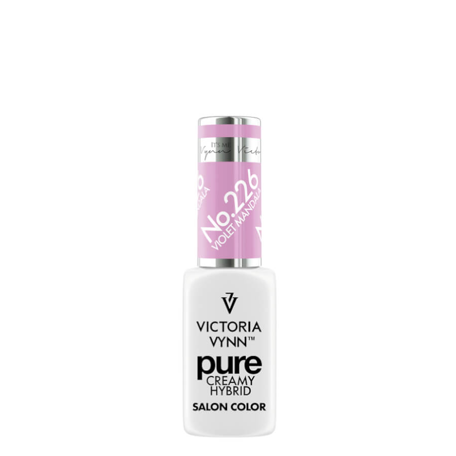 Victoria Vynn Pure Creamy Hybrid Gel 226 Violet Mandala - product colour shown on a white background