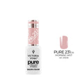 Victoria Vynn Pure Creamy Hybrid Gel 231 Morning Mist - product and colour sample arranged on a white background
