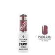 Victoria Vynn Pure Creamy Hybrid Gel 235 Heather Road - product and colour sample arranged on a white background