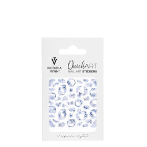 Victoria Vynn Quick Art Nail Stickers 03 Medium - arranged with the included components on a white background