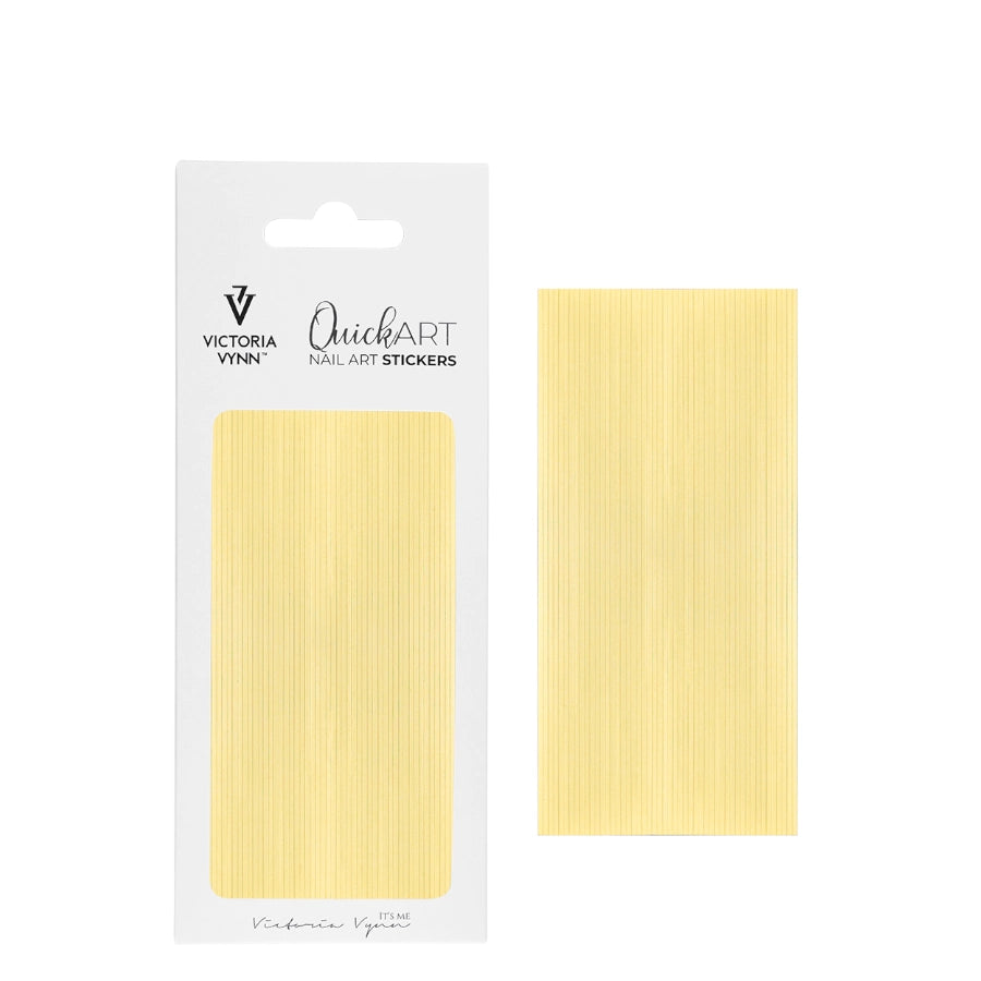 Victoria Vynn Quick Art Nail Stickers 12 Large - arranged with the included components on a white background