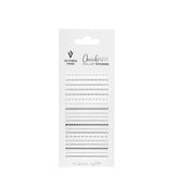 Victoria Vynn Quick Art Nail Stickers 18 Large - arranged with the included components on a white background