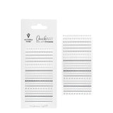Victoria Vynn Quick Art Nail Stickers 18 Large - arranged with the included components on a white background
