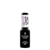 Victoria Vynn Shimmer Top No Wipe Purple - product colour shown on a white background