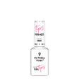 Victoria Vynn Soft Gel Tips Acid-Free Primer - arranged with the included components on a white background