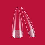 Victoria Vynn Soft Gel Tips Long Stiletto Close Up - Roxie Cosmetics