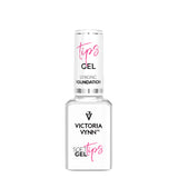 Victoria Vynn Soft Gel Tips Preparations Set - arranged with the included components on a white background