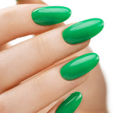 Victoria Vynn Soft Gel Tips Short Round - colour shown on manicured nails