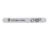 Victoria Vynn Straight Grey Nail Files 100/180 10pcs - isolated on a white background
