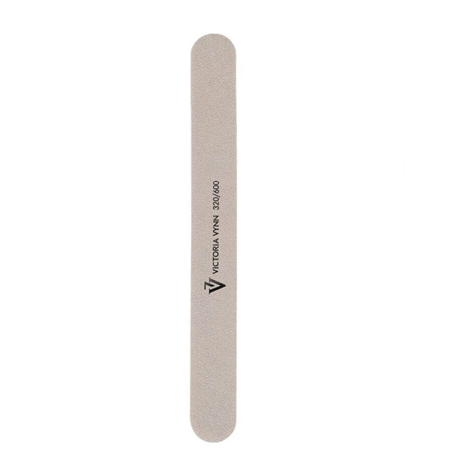 Victoria Vynn Straight Nail File 320/600 - isolated on a white background