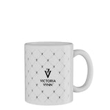 Victoria Vynn White Mug - isolated on a white background