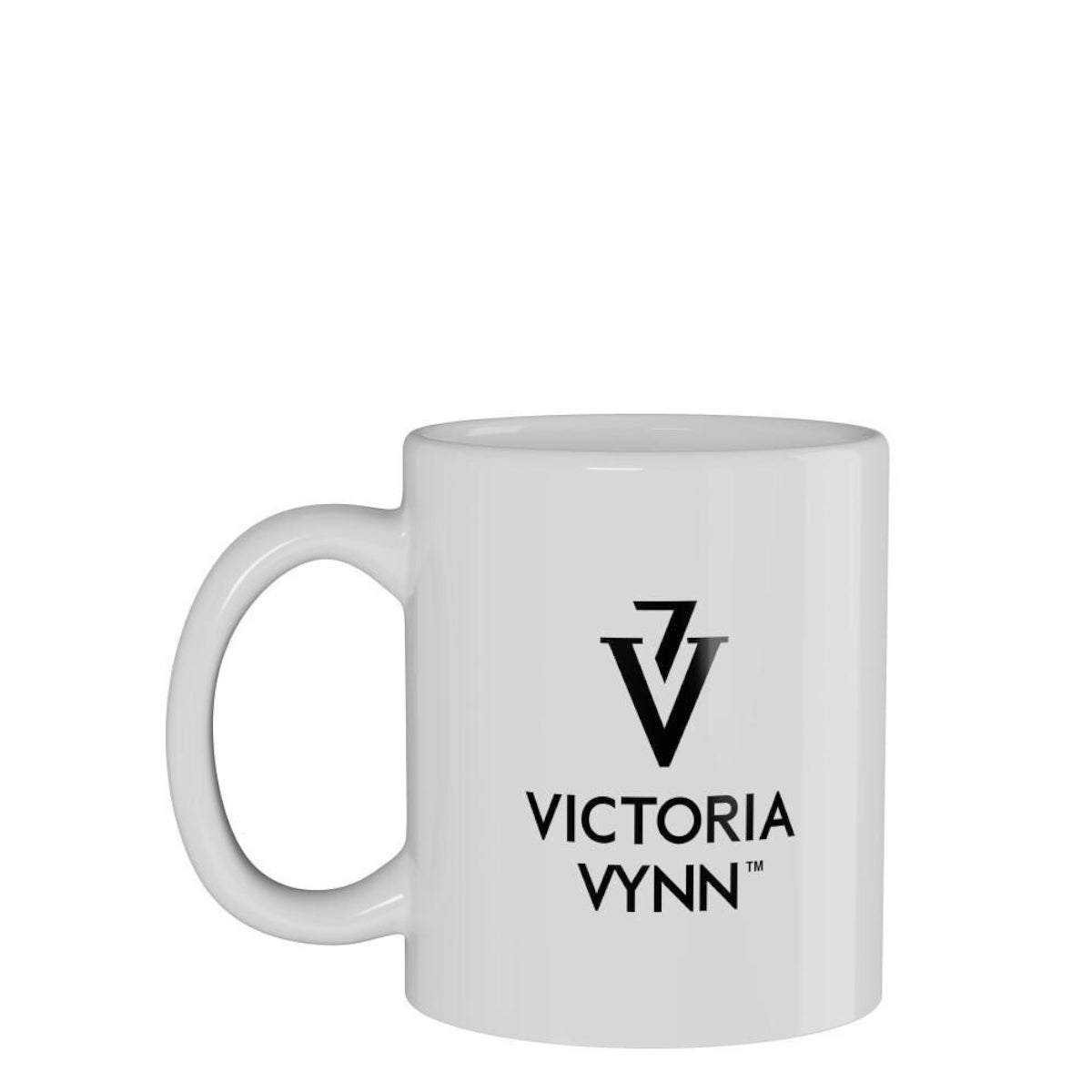 Victoria Vynn White Mug - B - isolated on a white background