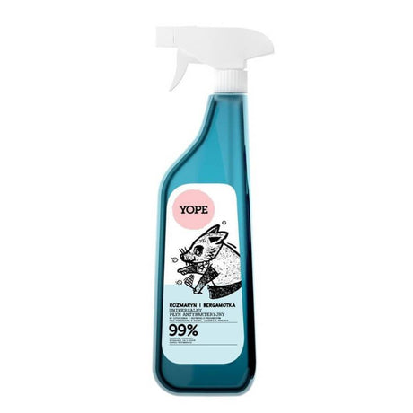 Yope Natural & Universal Antibacterial Cleaner Rosemary - isolated on a white background