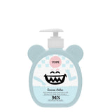 Yope Natural Antibacterial Liquid Hand Soap for Kids Pineapple & Coconut - isolated on a white background