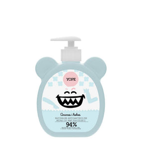 Yope Natural Antibacterial Liquid Hand Soap for Kids Pineapple & Coconut - isolated on a white background