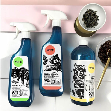 Yope Natural Universal Cleaner French Lavender - displayed in a styled studio photograph