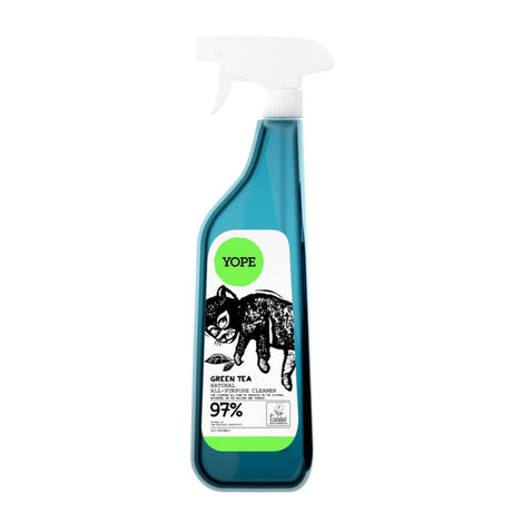 Yope Natural Universal Cleaner Green Tea - isolated on a white background