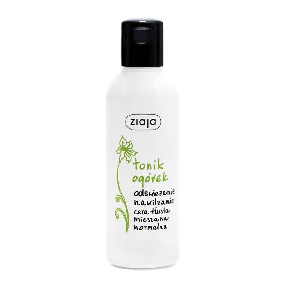 Ziaja Cucumber Face Toner Refreshing & Moisturising - isolated on a white background
