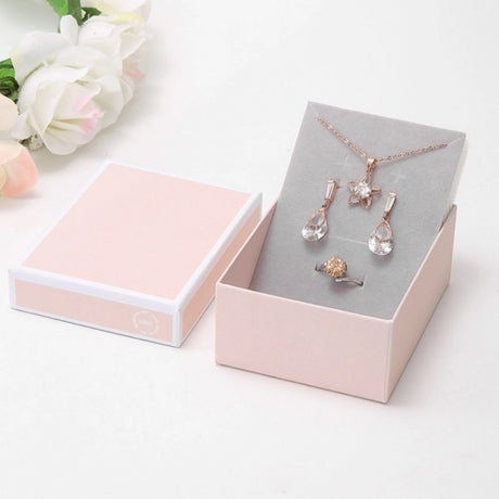 Roxie Pink Jewellery Gift Box opened