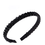 Roxie Collection Headband Black Decorated2