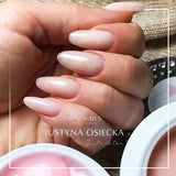 SPN Nails Acryl-O!-Gel Acrylic Gel Marshmallove shown on nails3