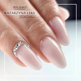 SPN Nails Acryl-O!-Gel Acrylic Gel Rose Quartz on nails3