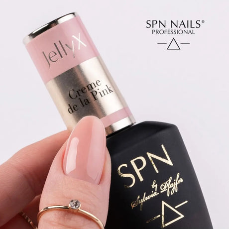Żelowy lakier do paznokci SPN Nails Jellyx UV/LED Creme de la Pink