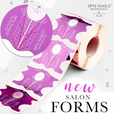 SPN Nails Salon Nail Forms swatch