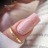 SPN Nails UV LaQ Bling Top Rose Gold Styling