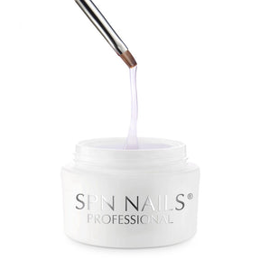 SPN Nails Non-Acid Frozen Builder Gel Crystal Violet shade