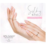 SPN Nails UV LaQ Silky Base on nails