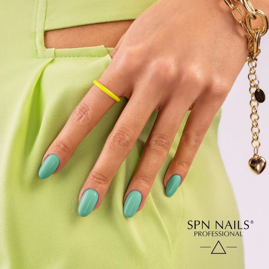 SPN Nails UV/LED Gel Polish 963 Mint Bubble Gum Mint Nails Styling