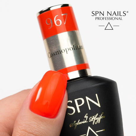 SPN Nails UV/LED Gel Polish 967 Cosmopolitan Neon Orange 8ml