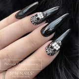SPN Nails UV/LED Gel Polish 503 Black Tulip Nail Styling