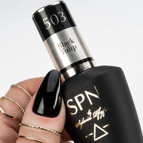 SPN Nails UV/LED Gel Polish 503 Black Tulip 8ml