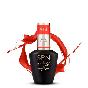 SPN Nails UV/LED Gel Polish 514 Lady in Red