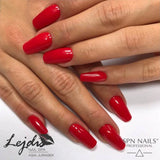 SPN Nails UV/LED Gel Polish 515 LoVe mE! red nail style