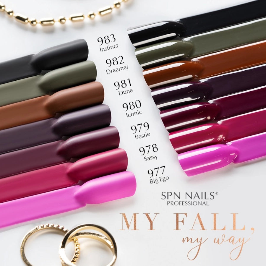 SPN Nails UV/LED Gel Polish 979 Bestie My Fall My Way Collection