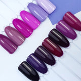 Sunone UV/LED Gel Polish F10 Febe all purple shades